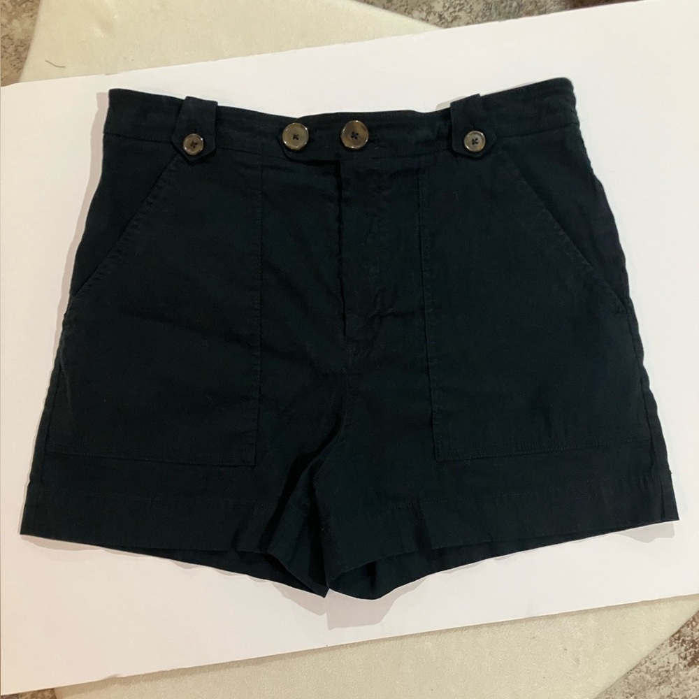 Anthropologie Maeve Elena Shorts - Black